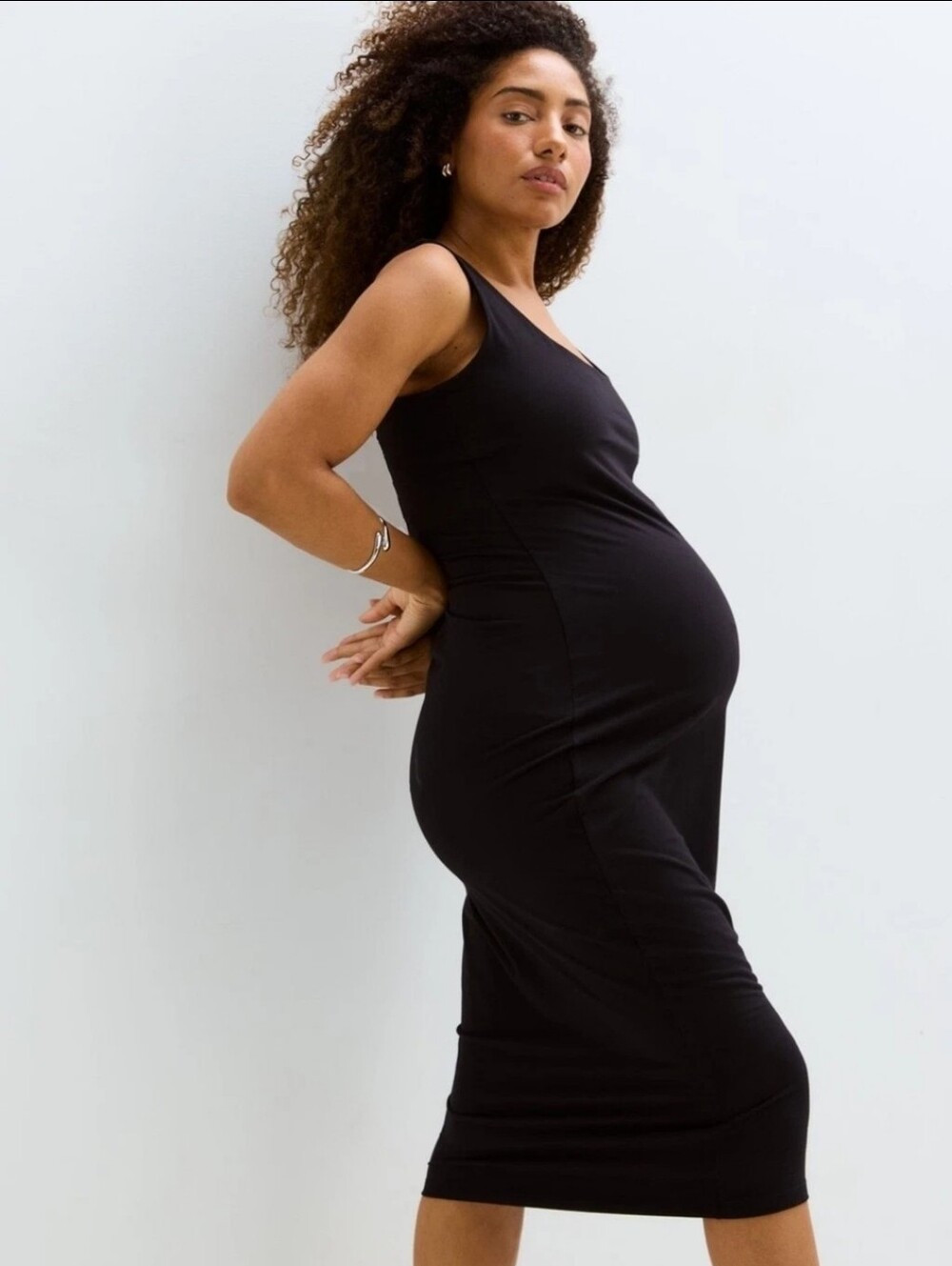 HATCH The Body Tank Dress Maternity Black S